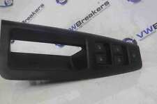 Volkswagen Polo 9N3 2006-2008 Drivers OSF Front Window Switch Rear + Panel